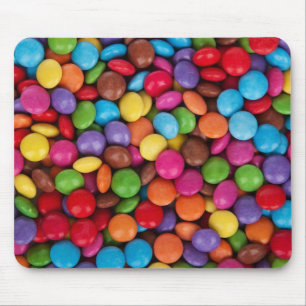 Mousepad Balas de Botão Coloridas