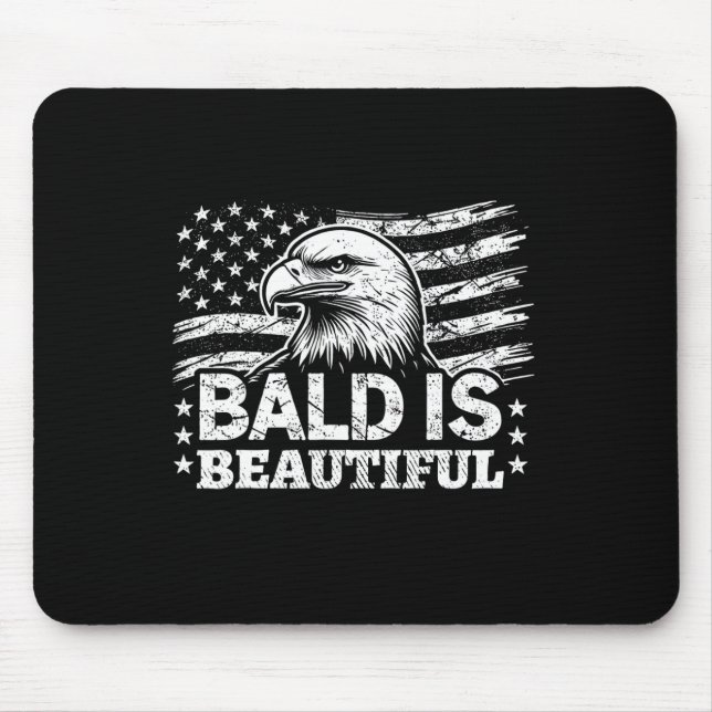 Mousepad Bald É Bonito - Dia 4 De Julho Da Independência B (Frente)