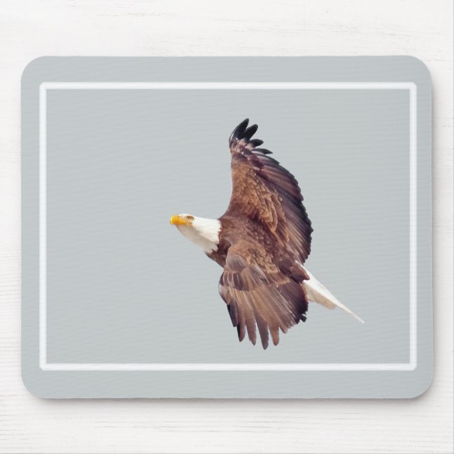 Mousepad Bald Eagle Eyes To Sky (Frente)