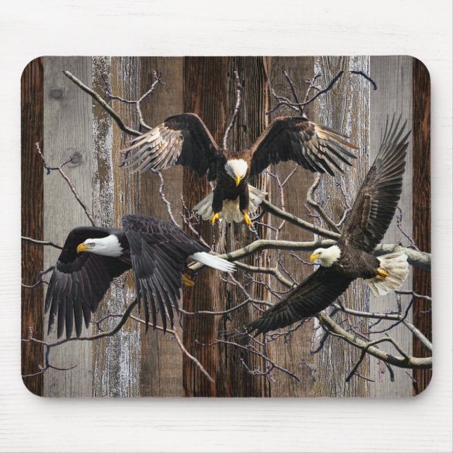 Mousepad Bald Eagle Soaring (Frente)