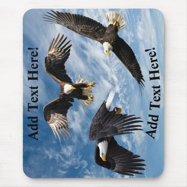 Mousepad Bald Eagle Soaring (Frente)