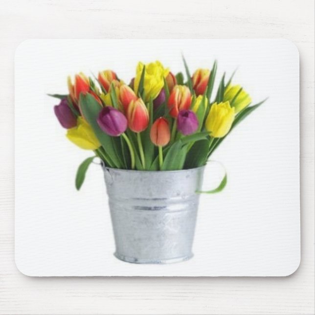 Mousepad balde das tulipas (Frente)