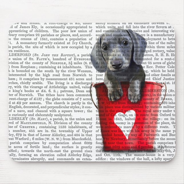 Mousepad Baldes do Amor Dachshund Puppy (Frente)