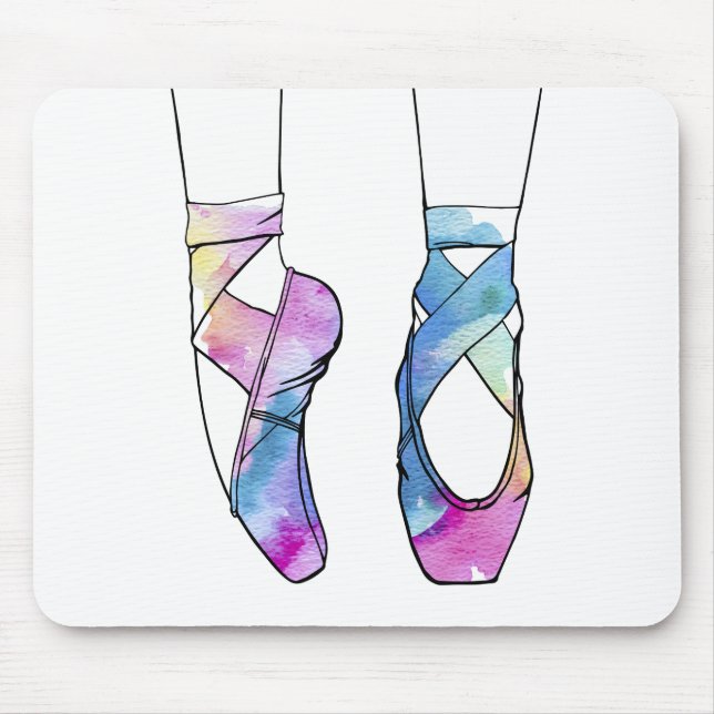 Mousepad Balé Ballerina Cute (Frente)