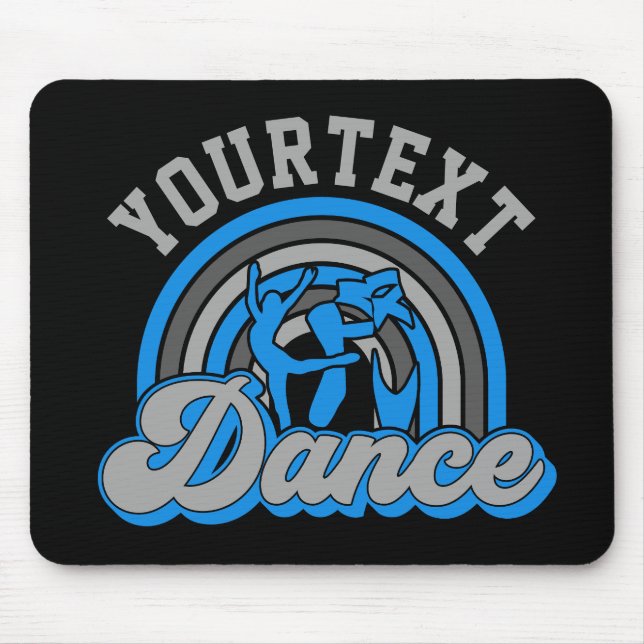 Mousepad Balé Dancer ADD TEXT Classic Dance Executor (Frente)