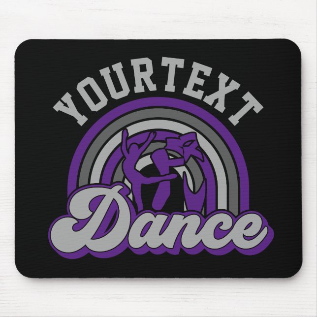 Mousepad Balé Dancer ADD TEXT Classic Dance Executor (Frente)
