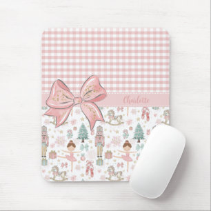Mousepad Balé de Natal Rosa do Pastel
