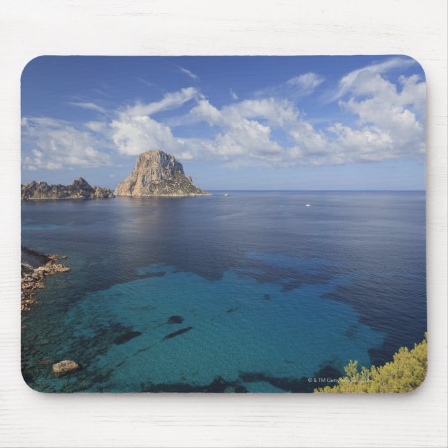 Mousepad Balearic Island, Ibiza, espanha (Frente)