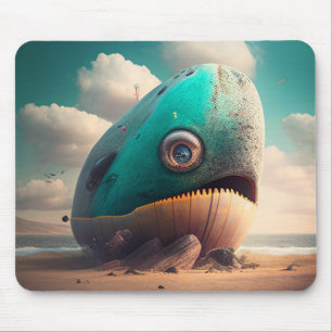 Mousepad Baleia estranha