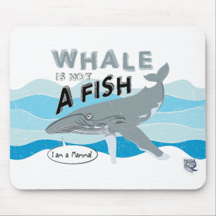 Mousepad Baleia não é um peixe