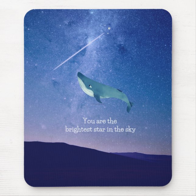 Mousepad Baleia voadora (Frente)