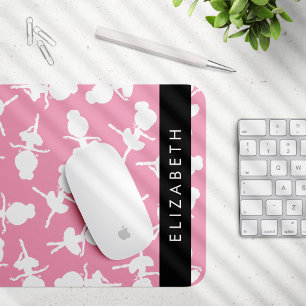Mousepad Ballerina, Balés, Dança, Seu Nome