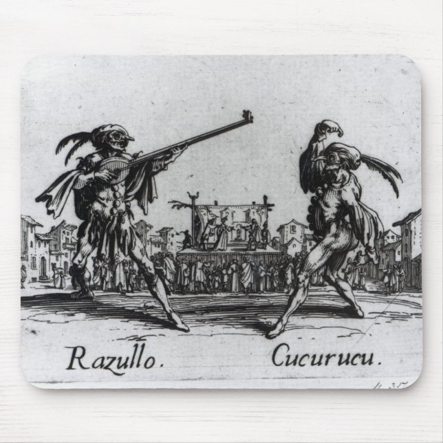 Mousepad Balli de Sfessania, c.1622 (Frente)