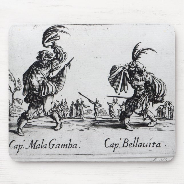 Mousepad Balli de Sfessania, c.1622 (Frente)