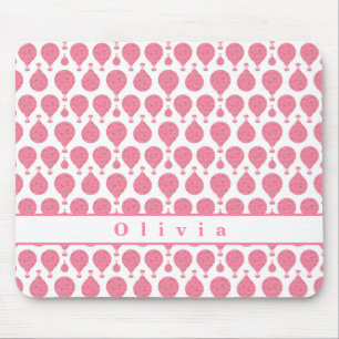 Mousepad Balões de ar Quente Rosa