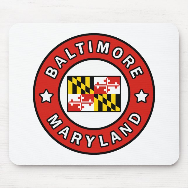 Mousepad Baltimore Maryland (Frente)