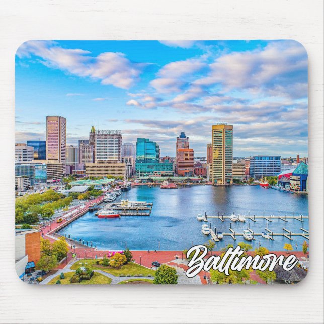 Mousepad Baltimore, Maryland, Estados Unidos (Frente)