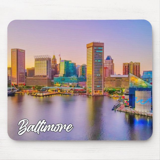Mousepad Baltimore, Maryland, Estados Unidos (Frente)