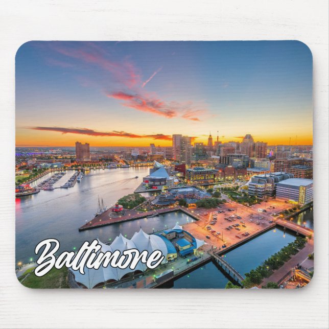 Mousepad Baltimore, Maryland, Estados Unidos (Frente)