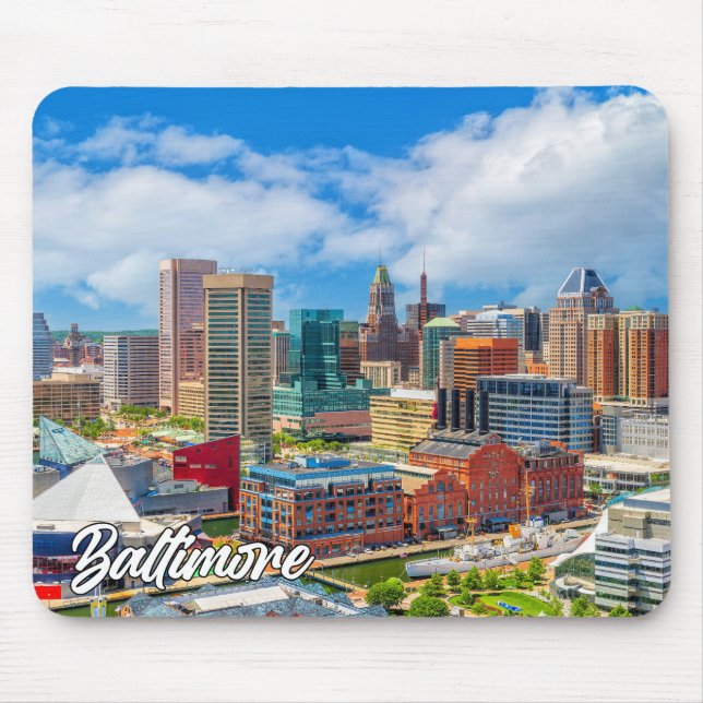 Mousepad Baltimore, Maryland, Estados Unidos (Frente)