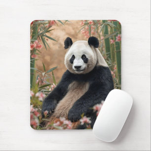 Mousepad Bambu-Arte de Urso-Panda