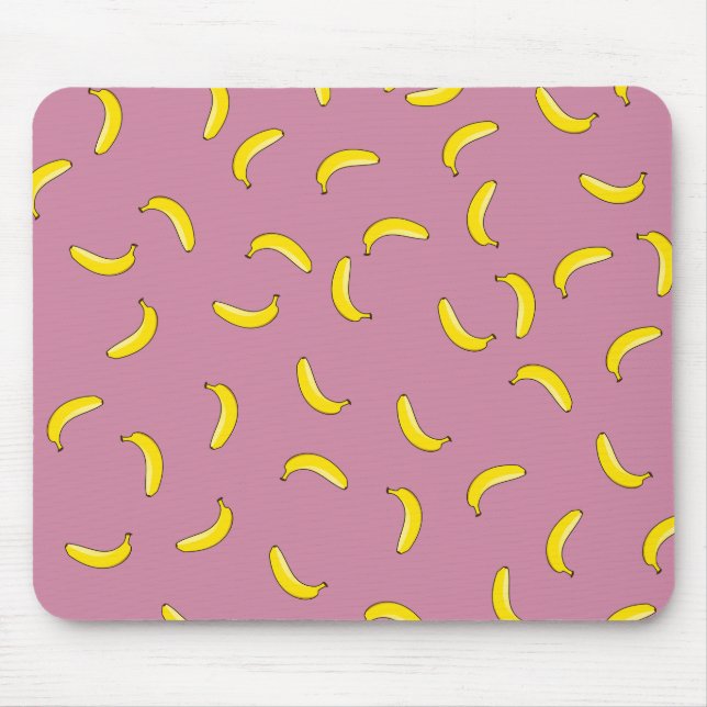 Mousepad Bananas rosa (Frente)