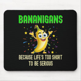 Mousepad Bananiganos, Bananas, Fruta Positiva das Víblias