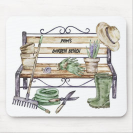 Mousepad Banco de Jardins Personalizado