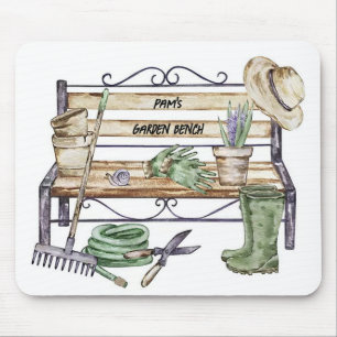 Mousepad Banco de Jardins Personalizado