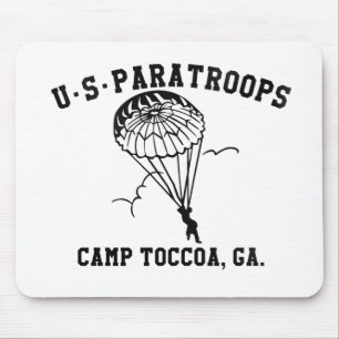 Mousepad Band of Brothers Currahee US Paratrooper Toccoa