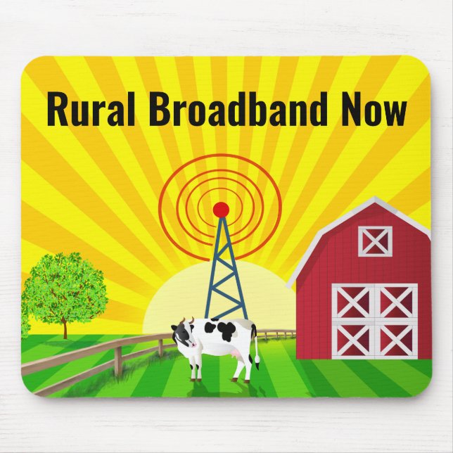 Mousepad Banda larga rural agora (Frente)