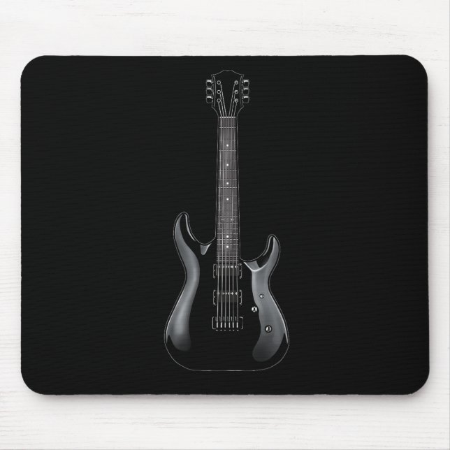 Mousepad Banda Rock and Roll Guitar s for Men Banda Tee 10 (Frente)