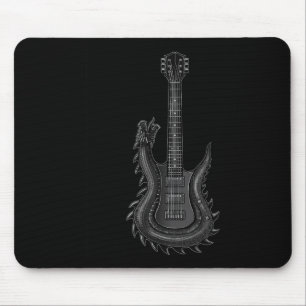 Mousepad Banda Rock and Roll Guitar s for Men Banda Tee 6