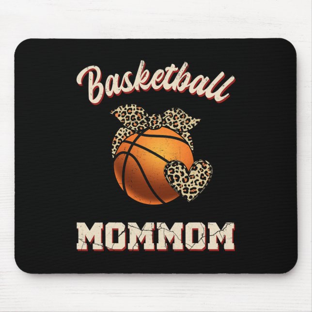 Mousepad Bandana Leopard Heart Fans Mothe (Frente)