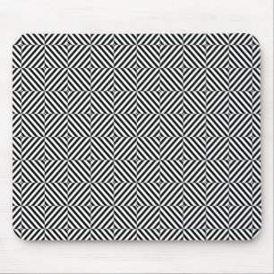 Mousepad Bandas de Ilusão Geométrica