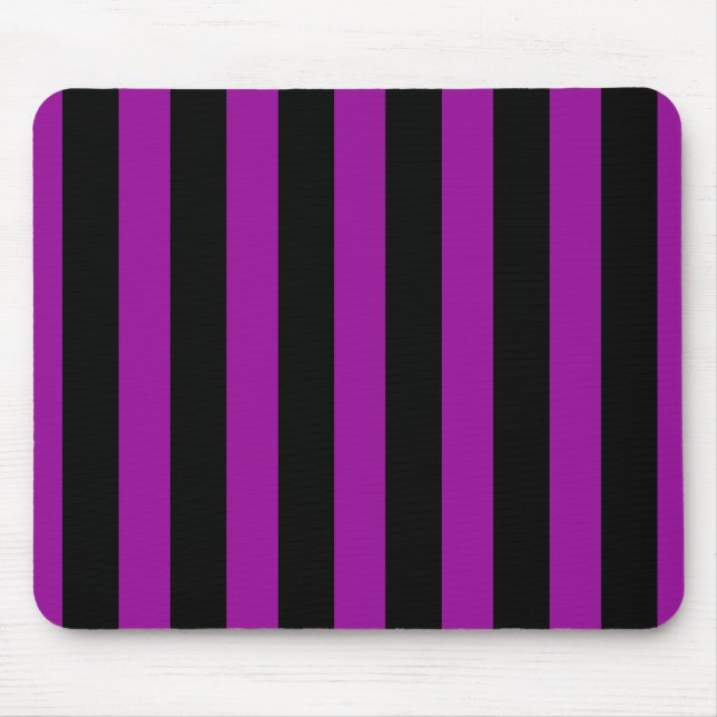 Mousepad Bandas Pretas e Roxas (Frente)