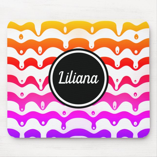 Mousepad Bandas Tropicais Psíquicas de Jazzy (Frente)