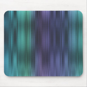Mousepad Bandas verdes azuis, cor-de-rosa