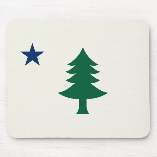 Mousepad Bandeira 1901 de Maine (Frente)