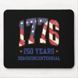 Mousepad Bandeira 250 Anos 1776-2026 Aniversário de 250º An