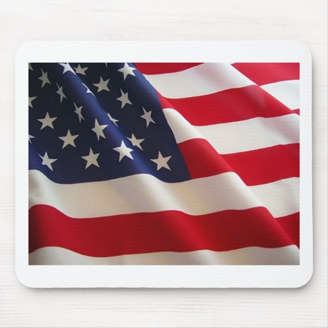 Mousepad Bandeira americana (Frente)