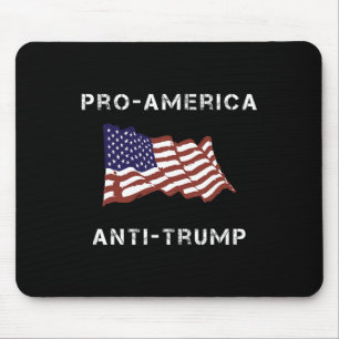 Mousepad Bandeira Americana Anti-Trump Pro-américa