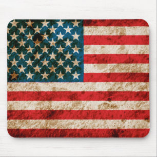 Mousepad Bandeira americana áspera
