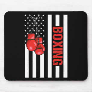 Mousepad Bandeira Americana Boxe Boxe Patriótico 1