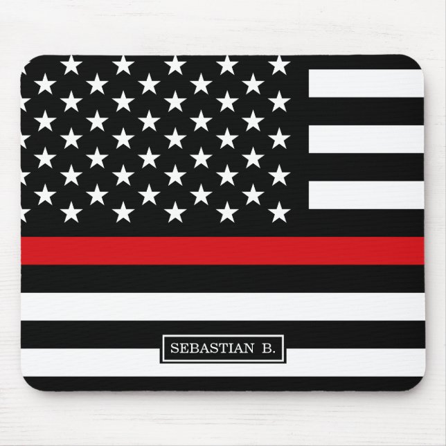Mousepad Bandeira americana do estilo patriótico do (Frente)