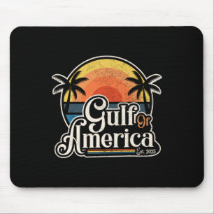 Mousepad Bandeira Americana Do Golfo Da América Do Norte Es