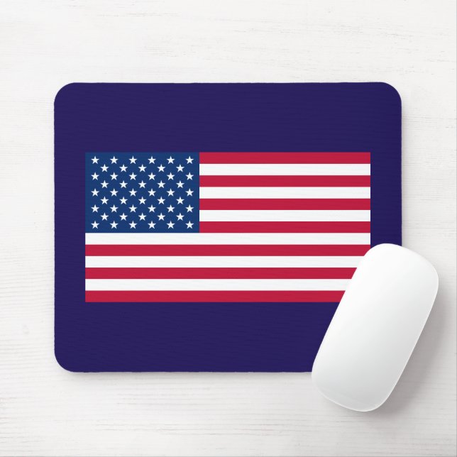 Mousepad Bandeira Americana EUA (Com mouse)