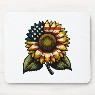 Mousepad Bandeira Americana Patriótica Cueca Mulher 4º