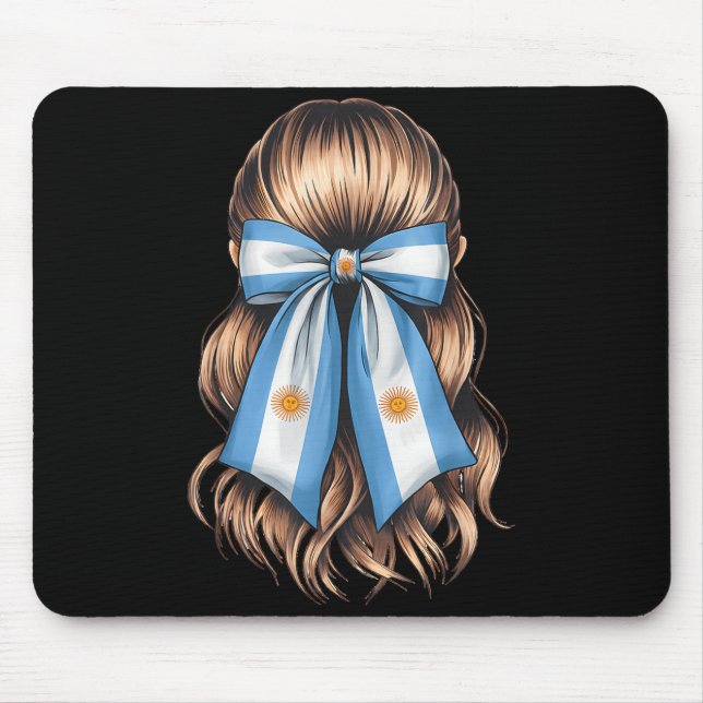 Mousepad Bandeira Argentina Orgulho da Argentina  (Frente)