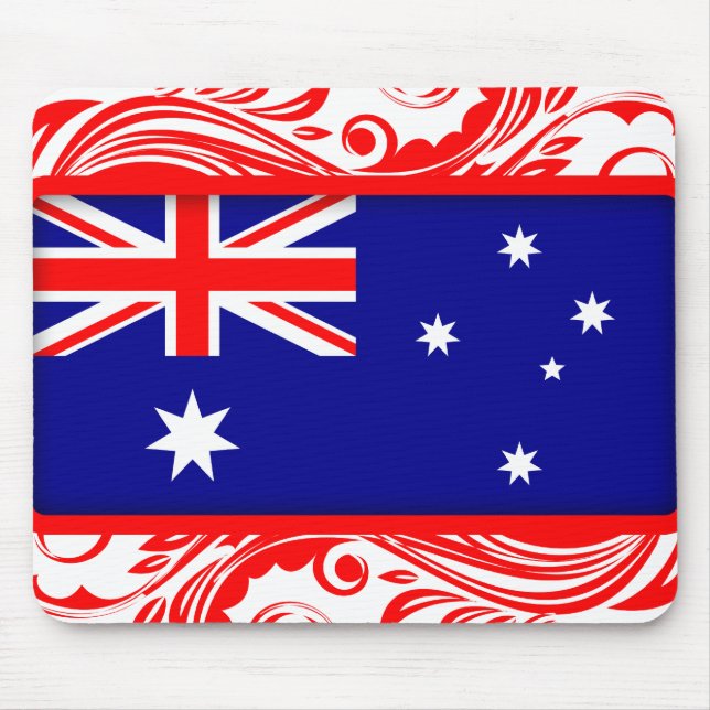 Mousepad Bandeira Australiana Estilizada (Frente)
